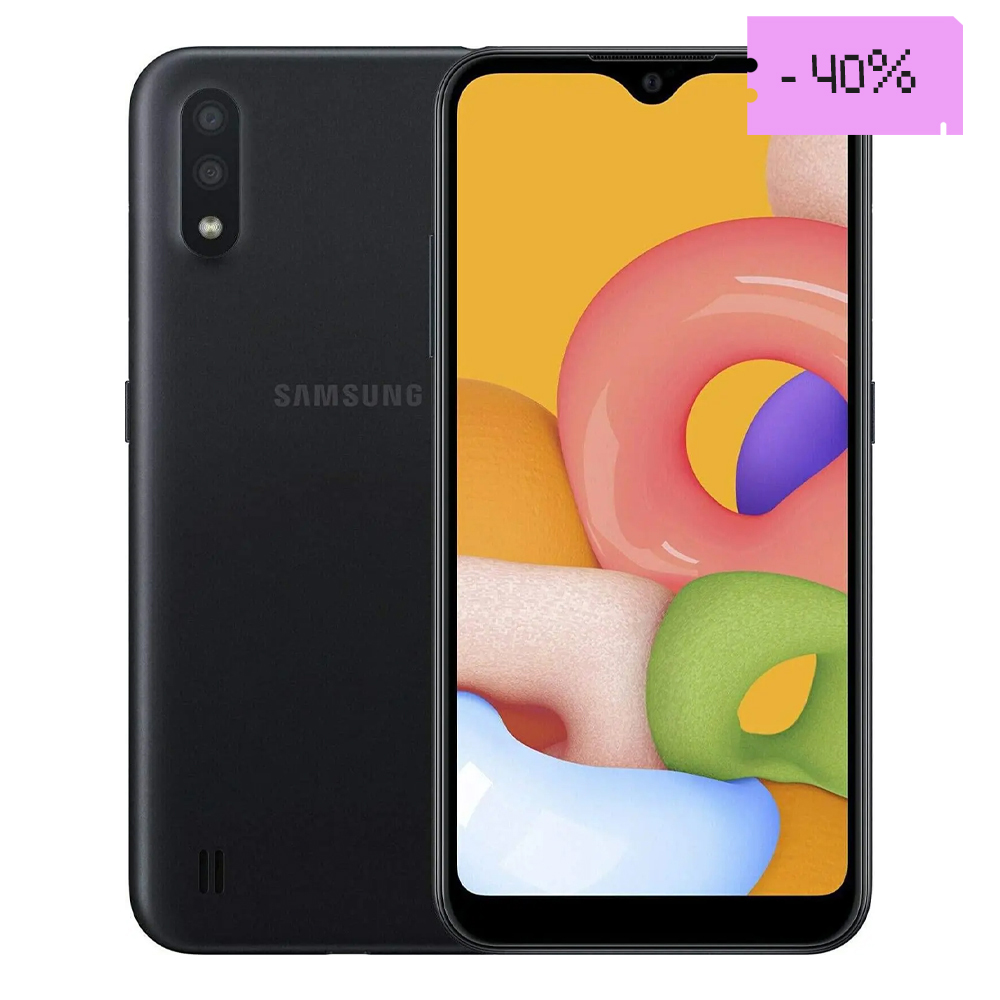 Samsung Galaxy A01 Core 32GB 2GB - Preto